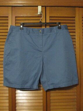 Sugar Magnolia NEW blue shorts, cotton, with pockets size 18W